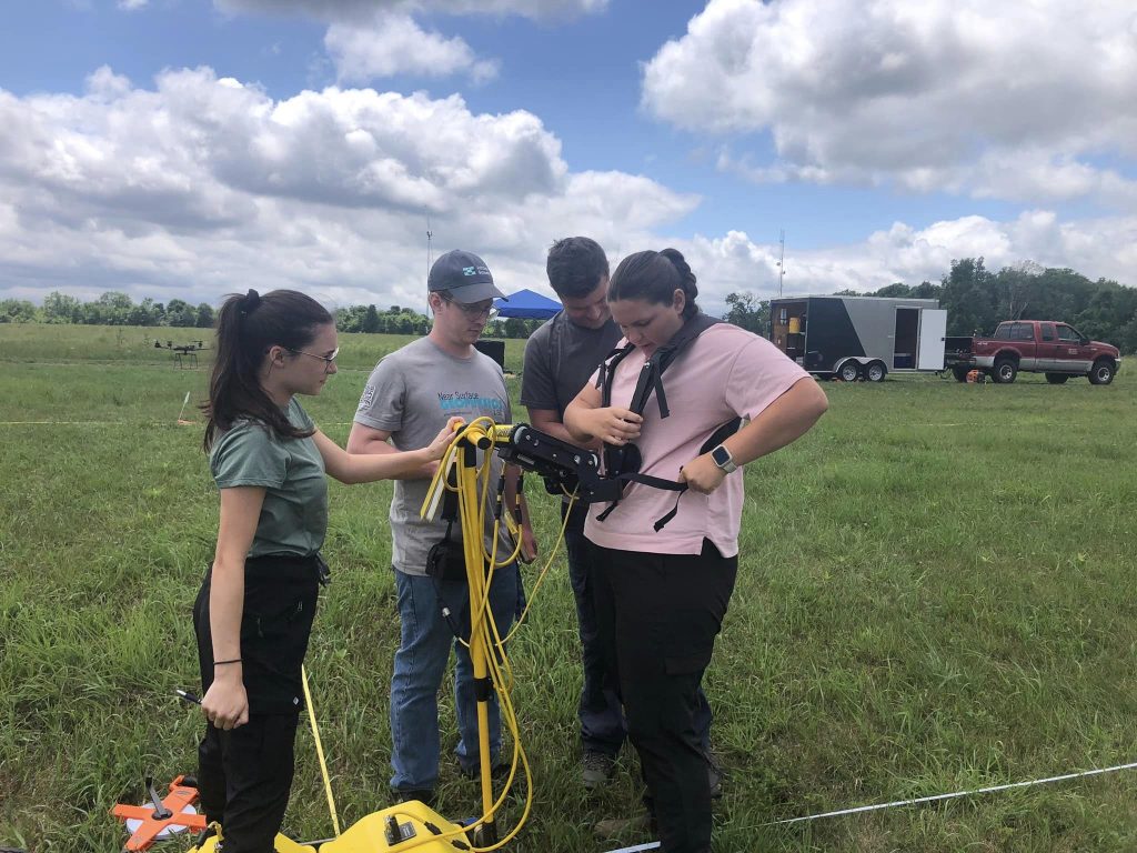 Students are getting real-world experience in WMU field course.