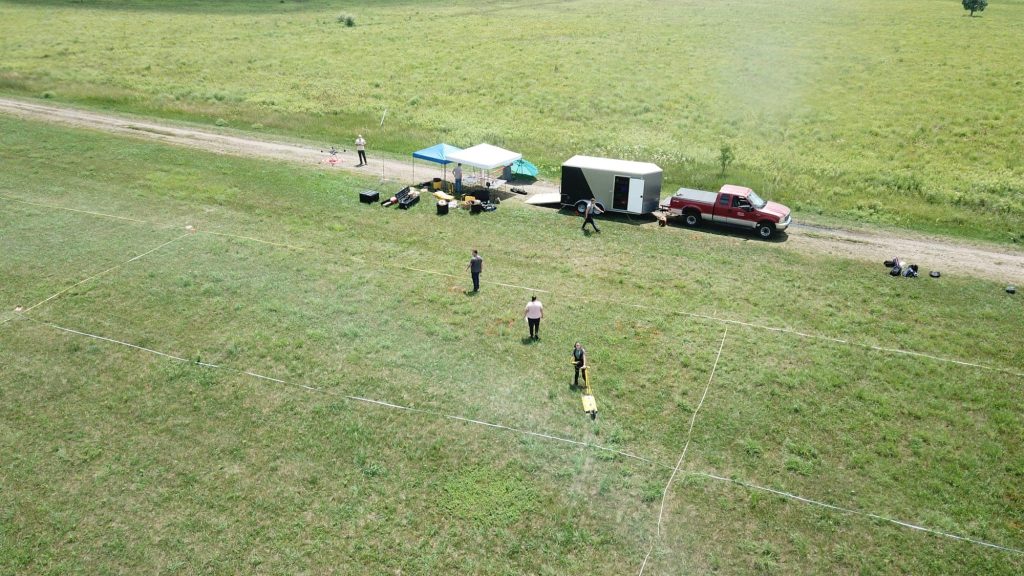 This is the field where multiple lessons in the WMU hydrogeology field course occur.