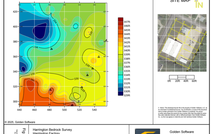 This final output utilizes map elements and be exported to a PDF or other suitable file format.