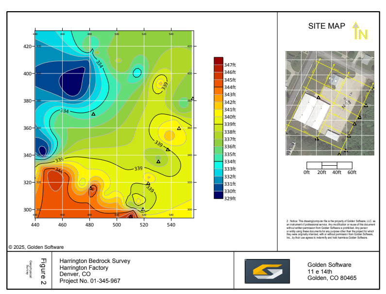 This final output utilizes map elements and be exported to a PDF or other suitable file format.